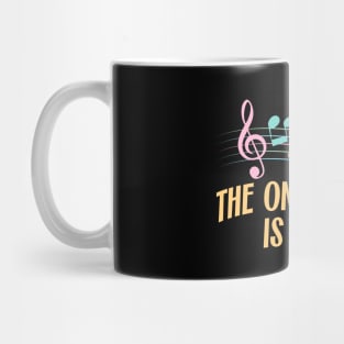 Music is the only truth Mug